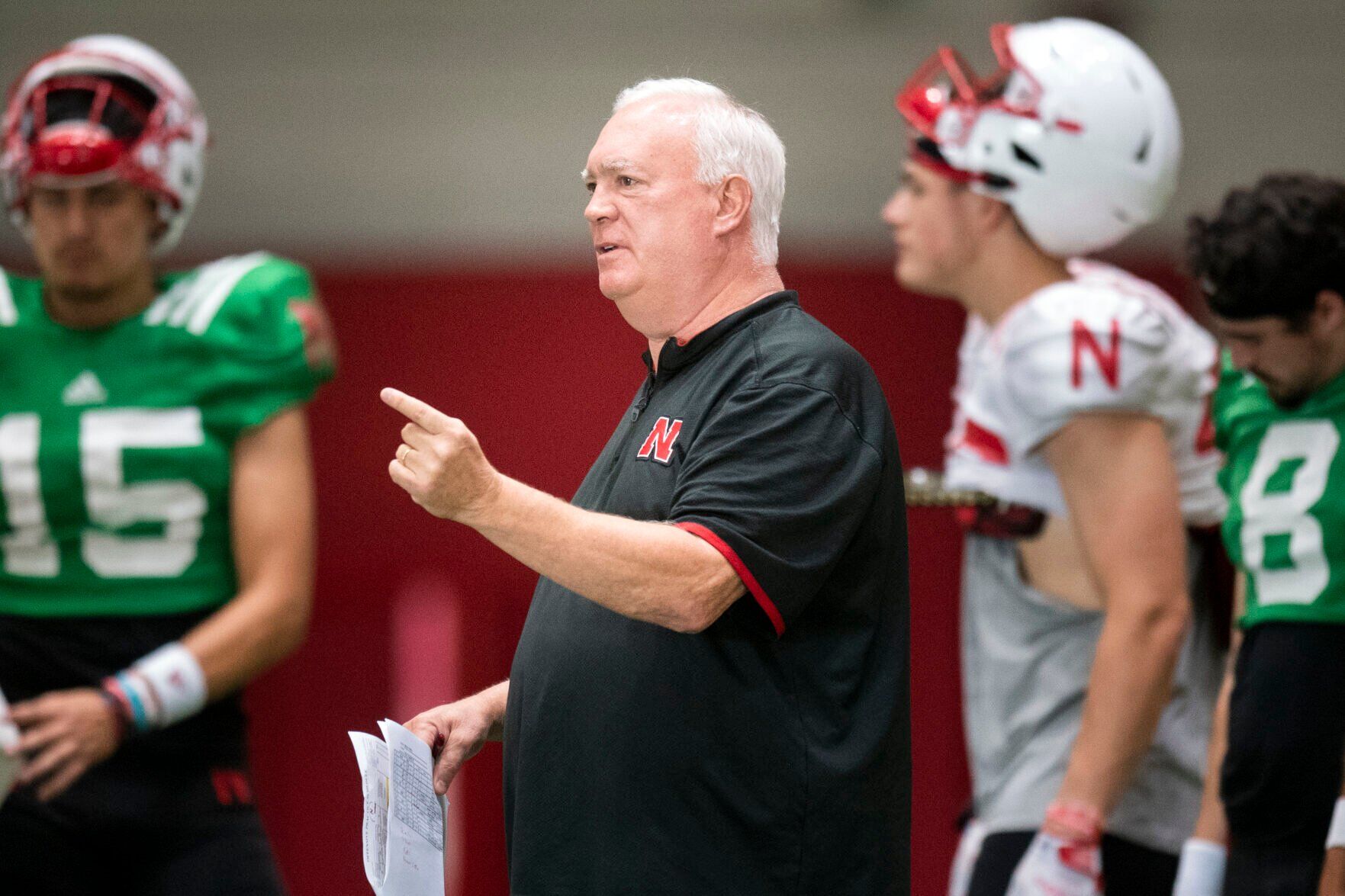 NU football practice, 8.1